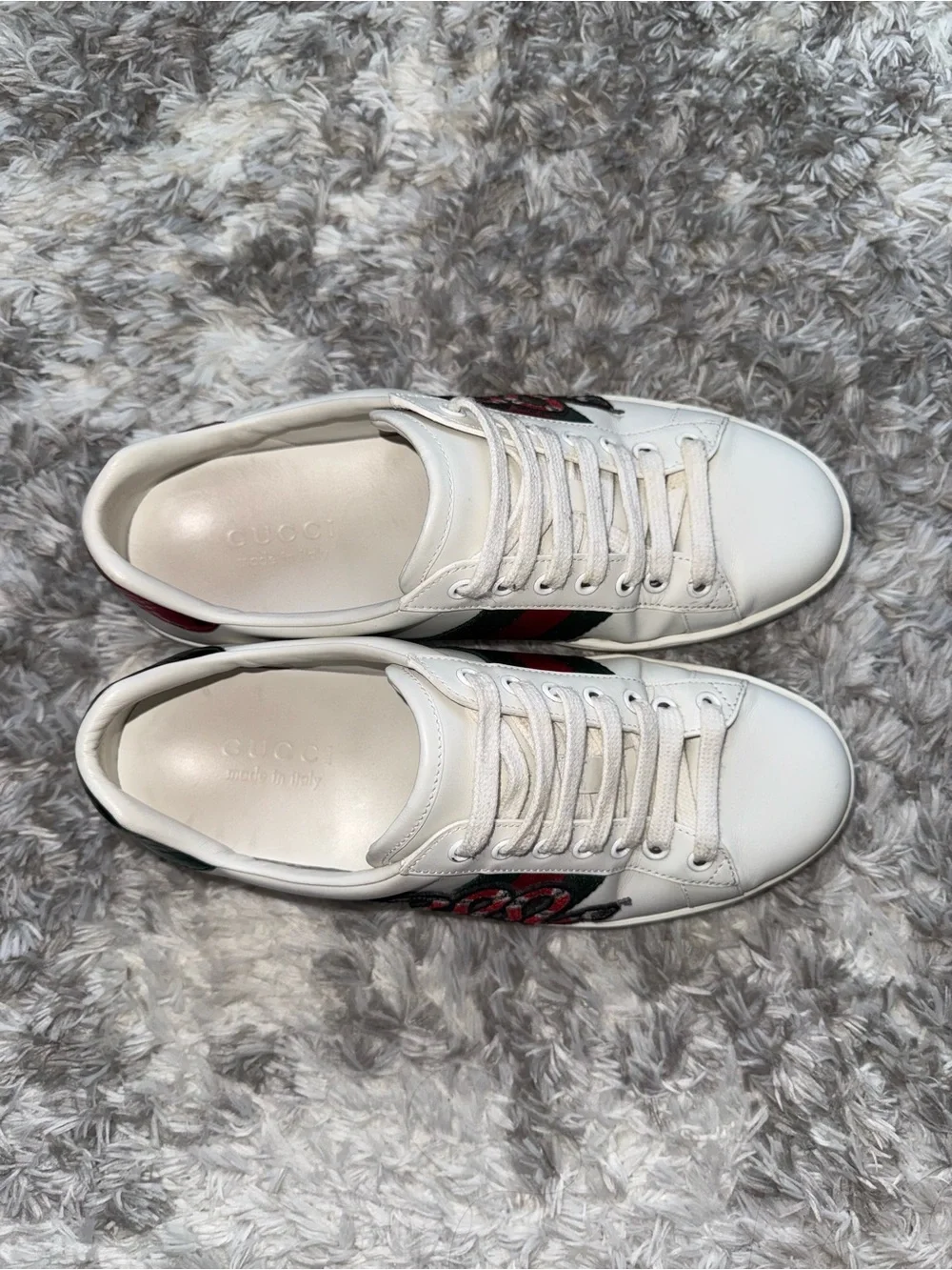 Gucci Ace Sneaker - Embroidered Snake (mens)